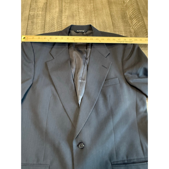 Vintage Burberrys’ 100% Wool Blazer Men’s 42-44R 2-Button Sport Coat USA - Picture 6 of 13